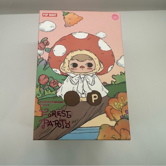 NWT Pop Mart | Pucky Forest Party Series Plush Pendant Confirmed Butterfly Baby - Picture 5 of 6